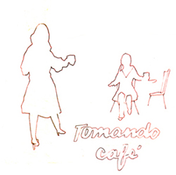 Tomando Cafe Logo (graphic by Jimmie James)